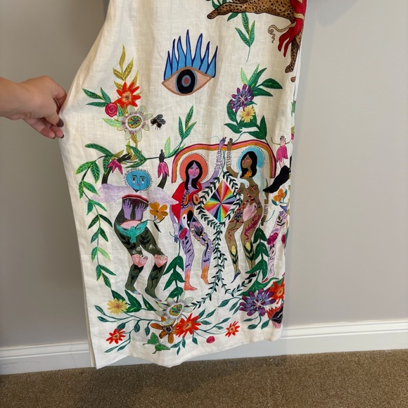 Alémais Meagan printed linen maxi dress - Picture 8 of 13